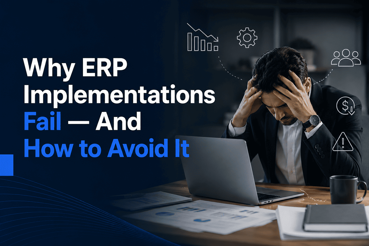 Why ERP Implementations Fail — And How to Avoid It